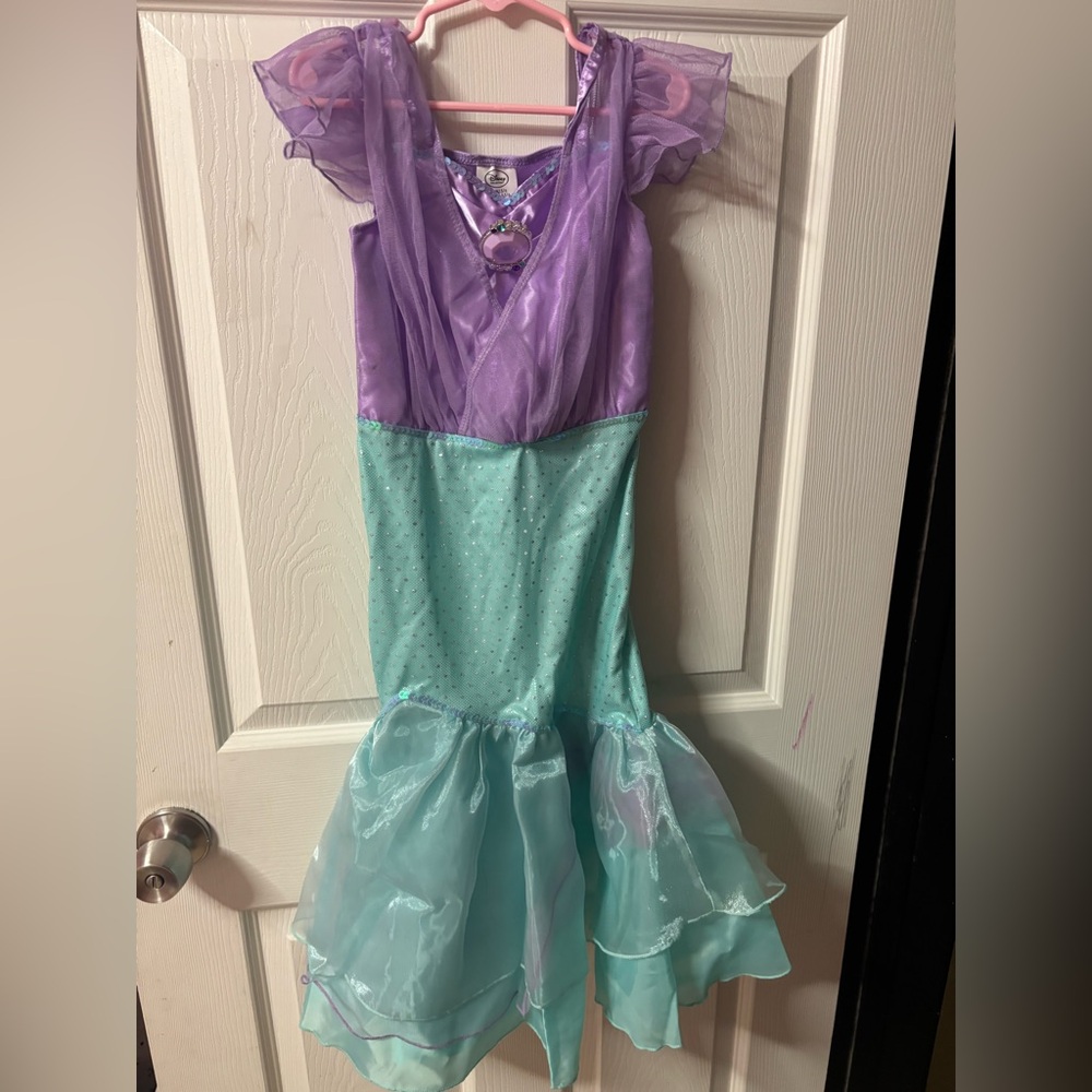 Disney Purple and Aqua Mermaid Costume